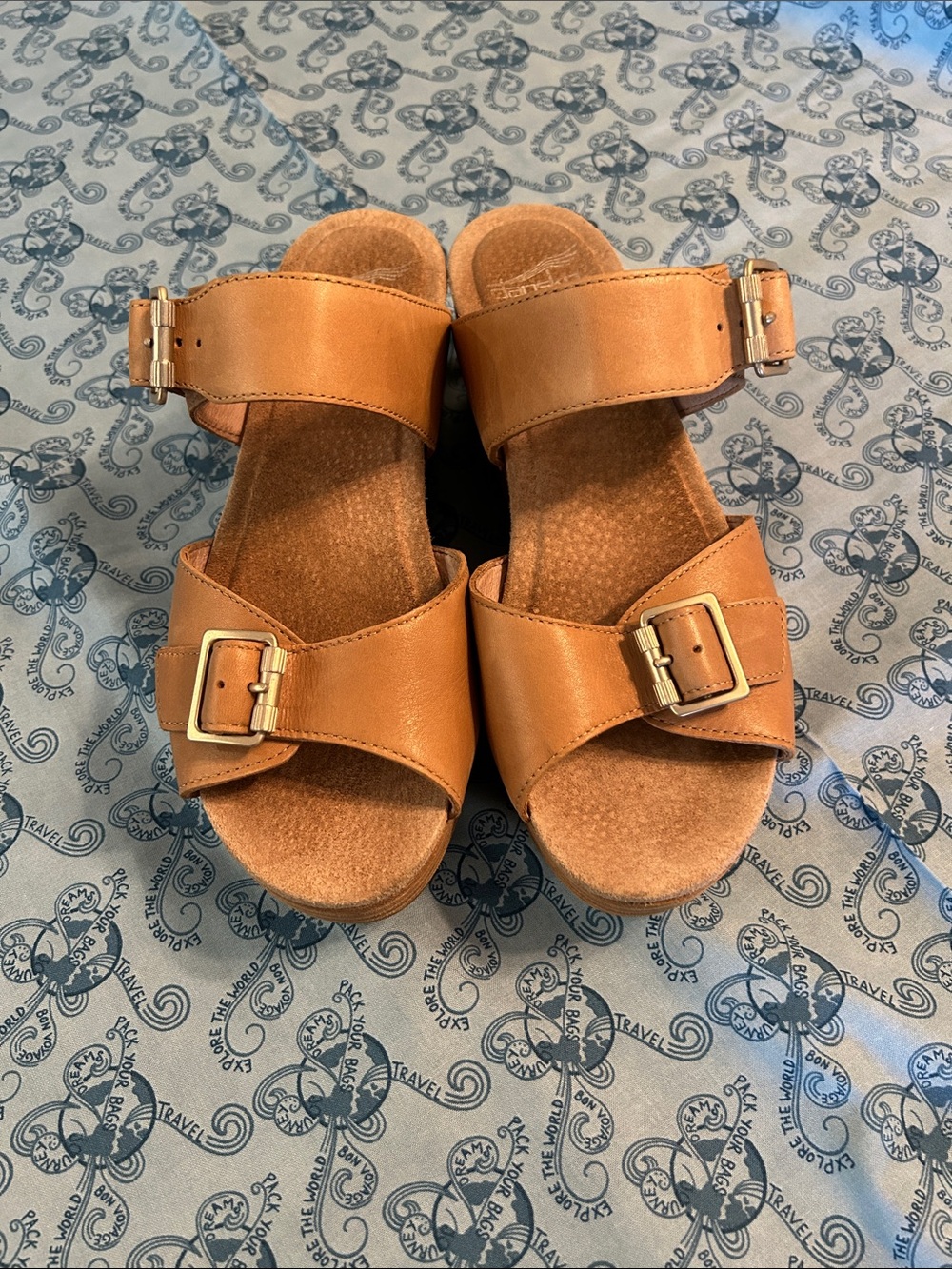 Dansko platform Selma sandals size 38
